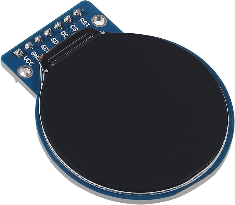 AiTrip 2PCS 1.28 Inch 1.28'' TFT LCD Display Module Round RGB 240 * 240 GC9A01 Driver 4 Wire SPI Interface 240x240 PCB for Arduino/Raspberry Pi/Nano/STM32 - Image 5